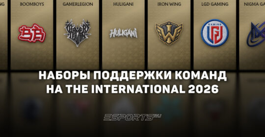Наборы команд в компендиуме The International 2026: все фразы и загрузочные экраны