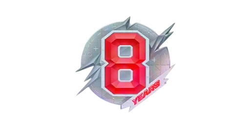 Sticker 8 Years