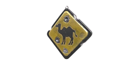 Charm Camel Sign