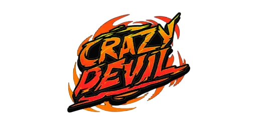 Sticker Crazy Devil Color