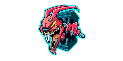 Sticker Rabid Color