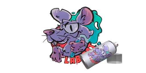 Graffiti Lab Rat