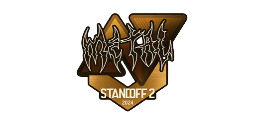 Sticker Metal Major 2024