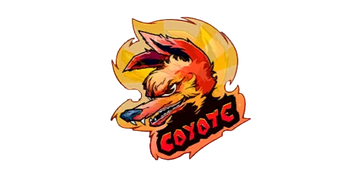 Sticker Coyote Swap
