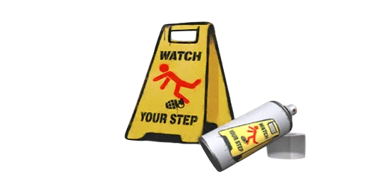 Graffiti Watch Your Step