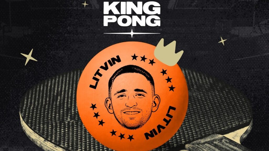 Михаил Литвин — чемпион WINLINE KING PONG по настольному теннису