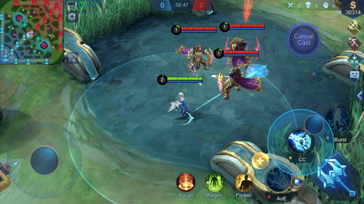 Сражения в Mobile Legends: Bang Bang