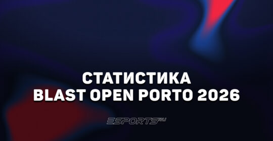 Статистика и итоги BLAST Open Porto 2026: игроки, карты и просмотры