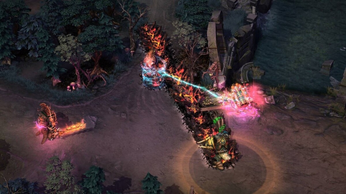 Карта в Heroes of Newerth Reborn