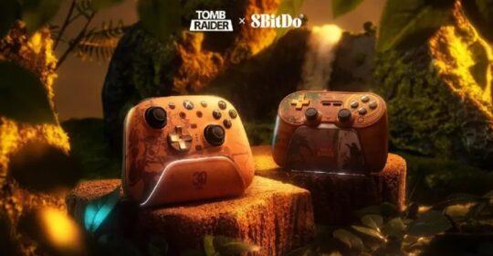 8BitDo представили геймпады к 30-летию Tomb Raider