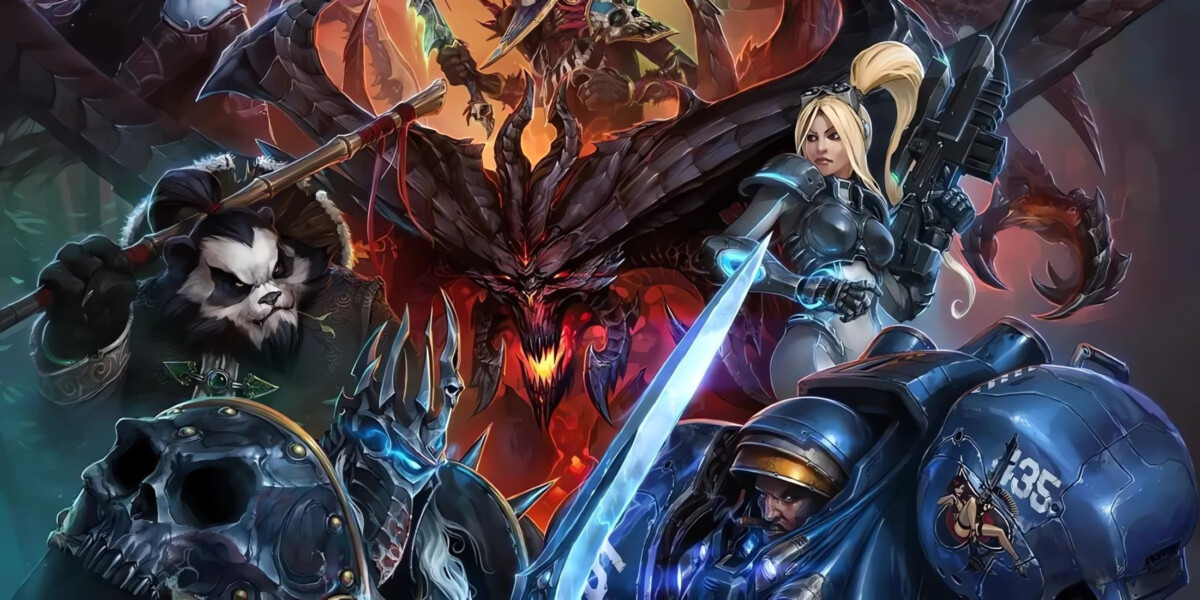 Заглавный экран Heroes of the Storm