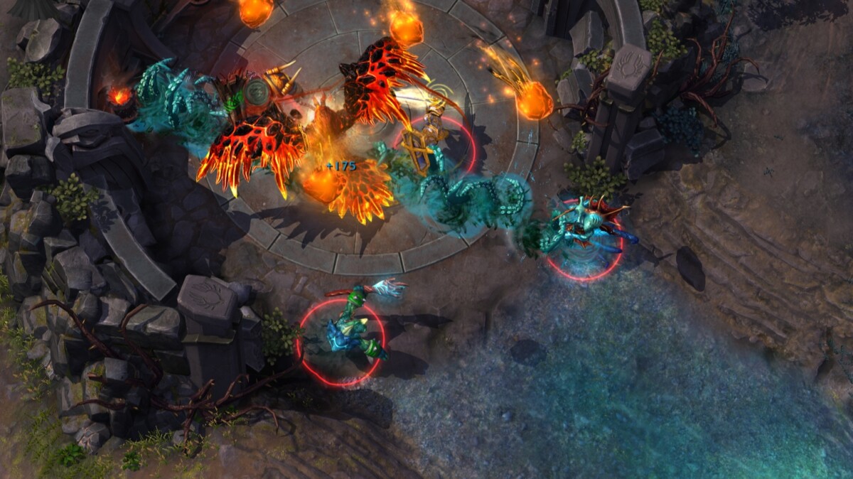 Рошан в Heroes of Newerth Reborn