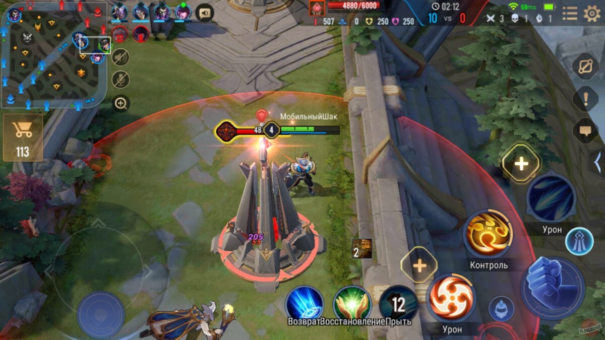 Башни в Arena of Valor