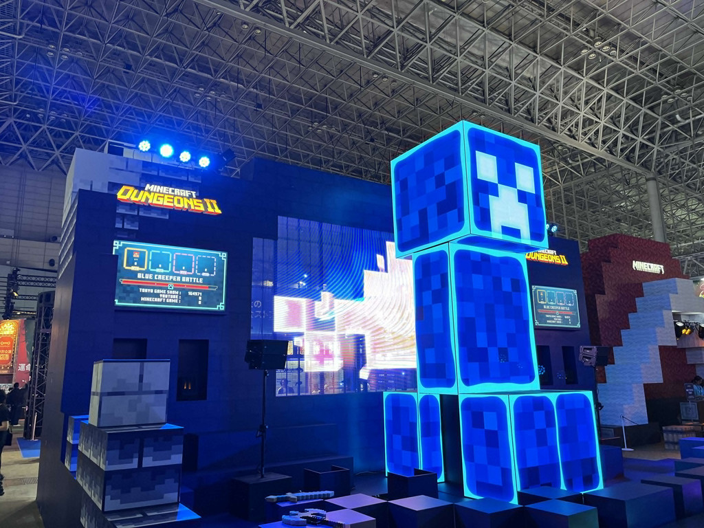 Minecraft Dungeons 2 — стенд игры на TGS 2026