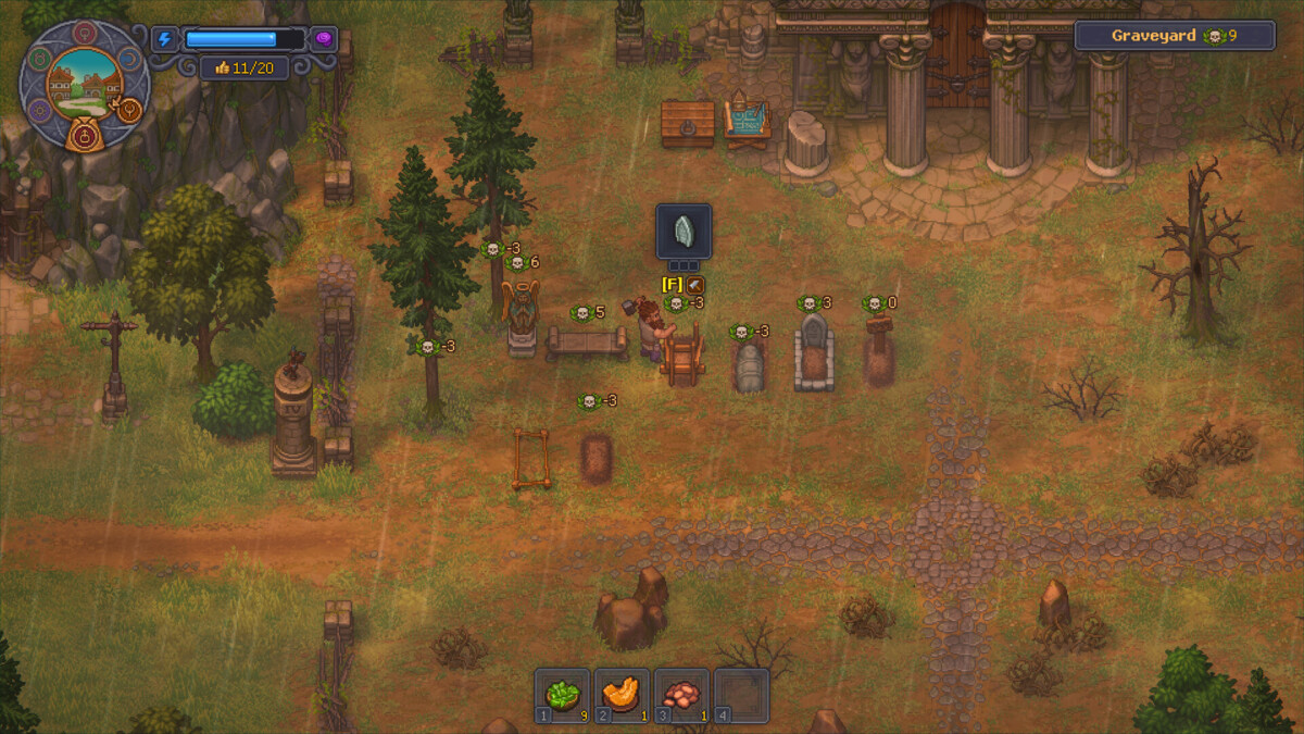 Graveyard Keeper 2 кладбище