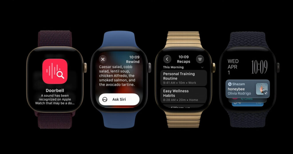 Apple Watch S12 — виджеты
