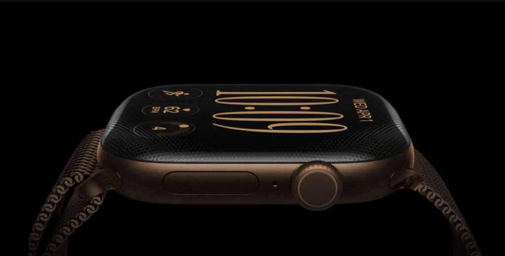 Apple Watch S12 — корпус крупным планом