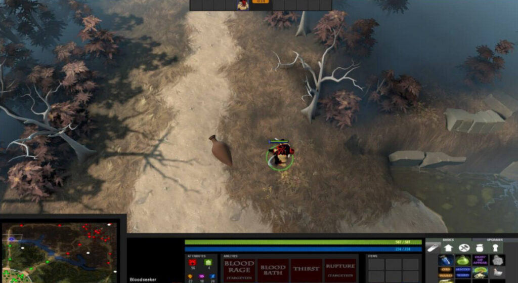 Линии ранней Dota 2 выглядели заметно пустее и проще современных