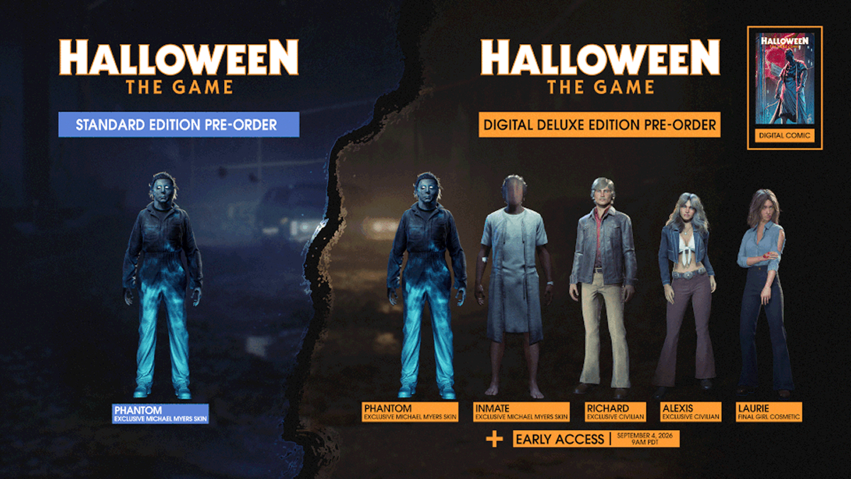 Контент в разных изданиях Halloween: The Game