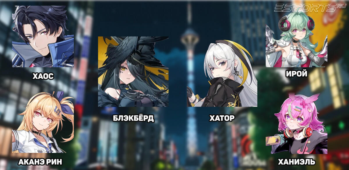 Отряды Блэкбёрд в NTE: Neverness to Everness