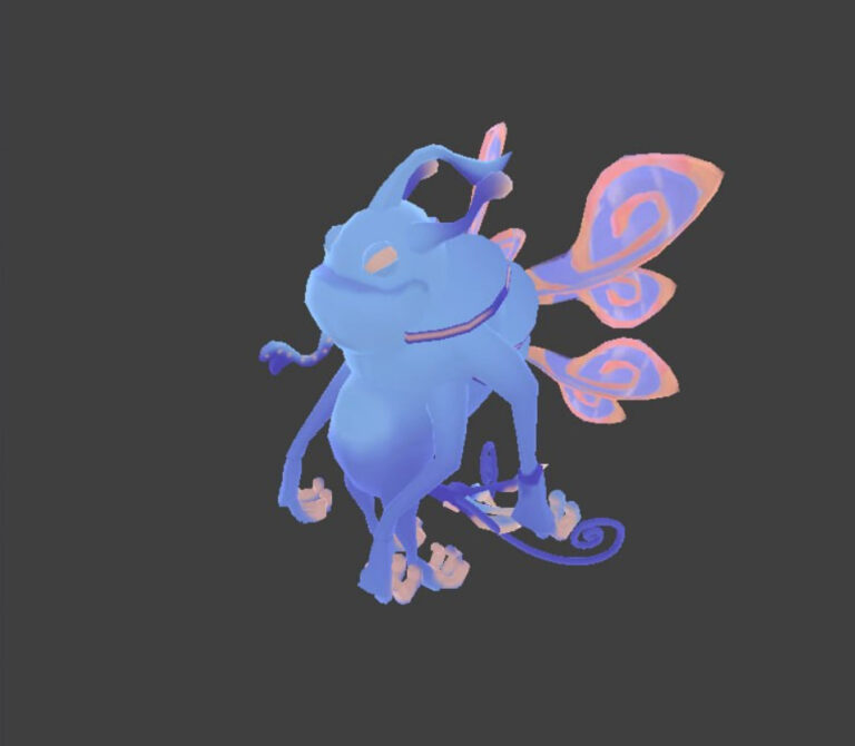 Ранняя модель Puck в Dota 2