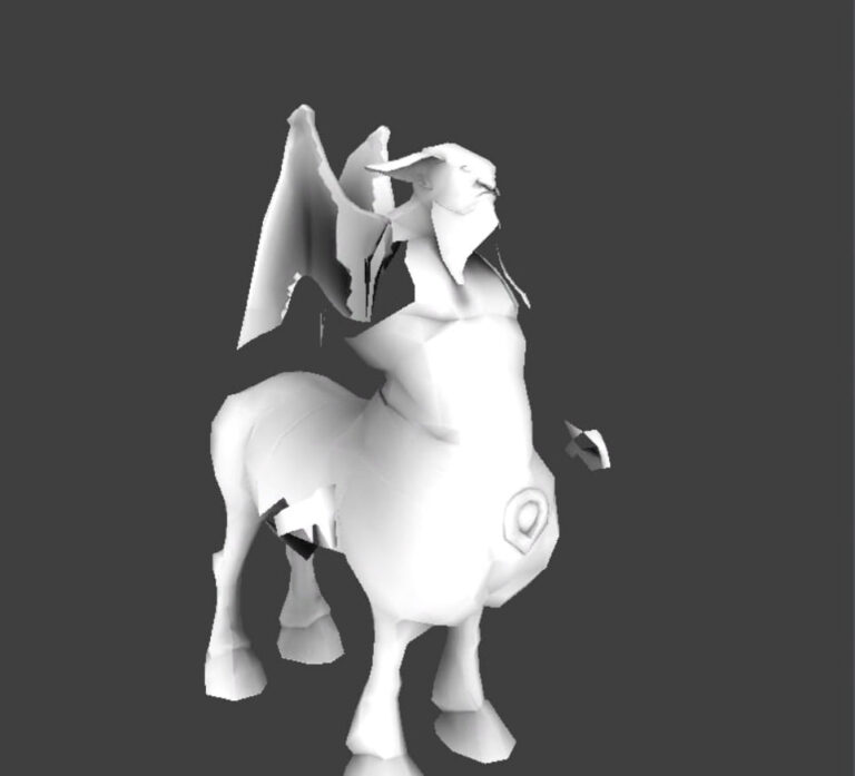 Ранняя модель Centaur Warruner в Dota 2