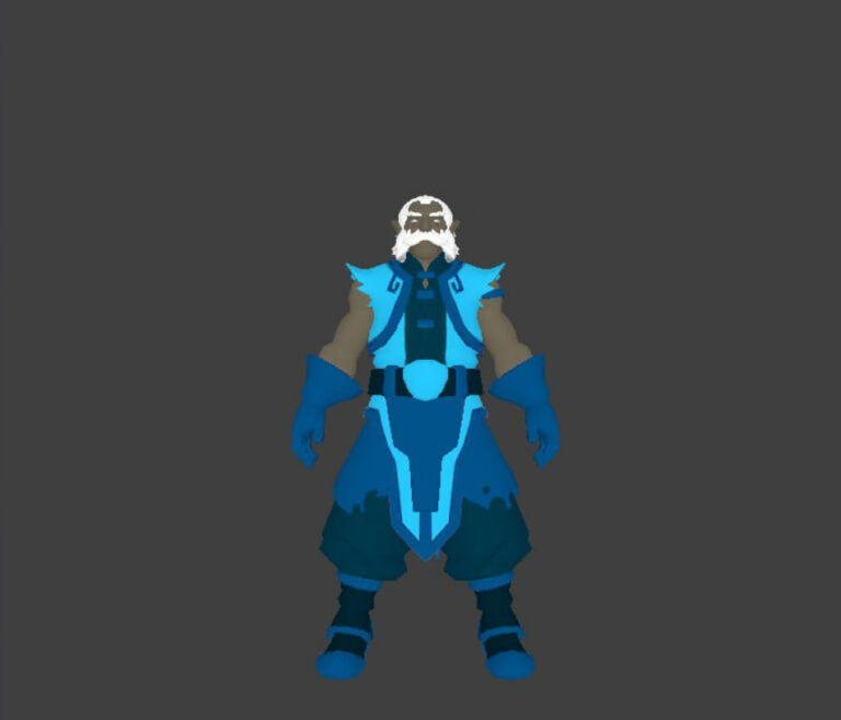 Ранняя модель Zeus в Dota 2