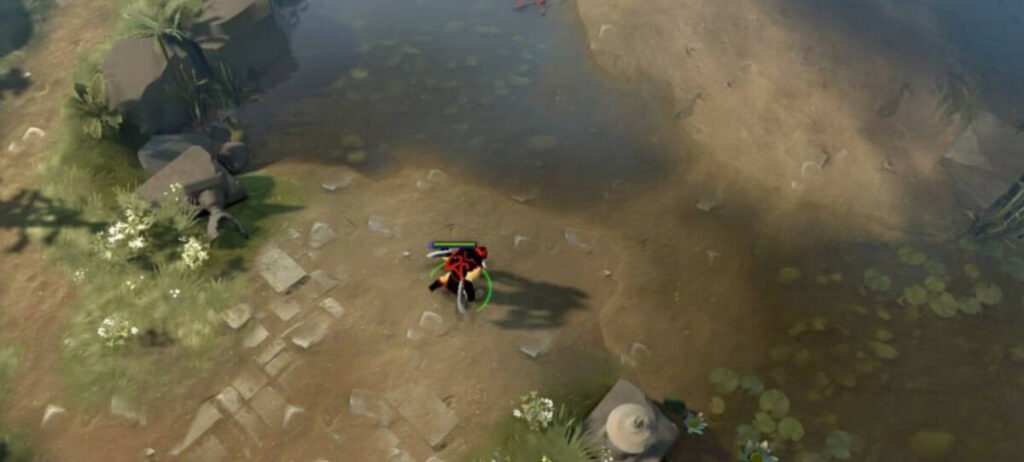 Линии ранней Dota 2 выглядели заметно пустее и проще современных