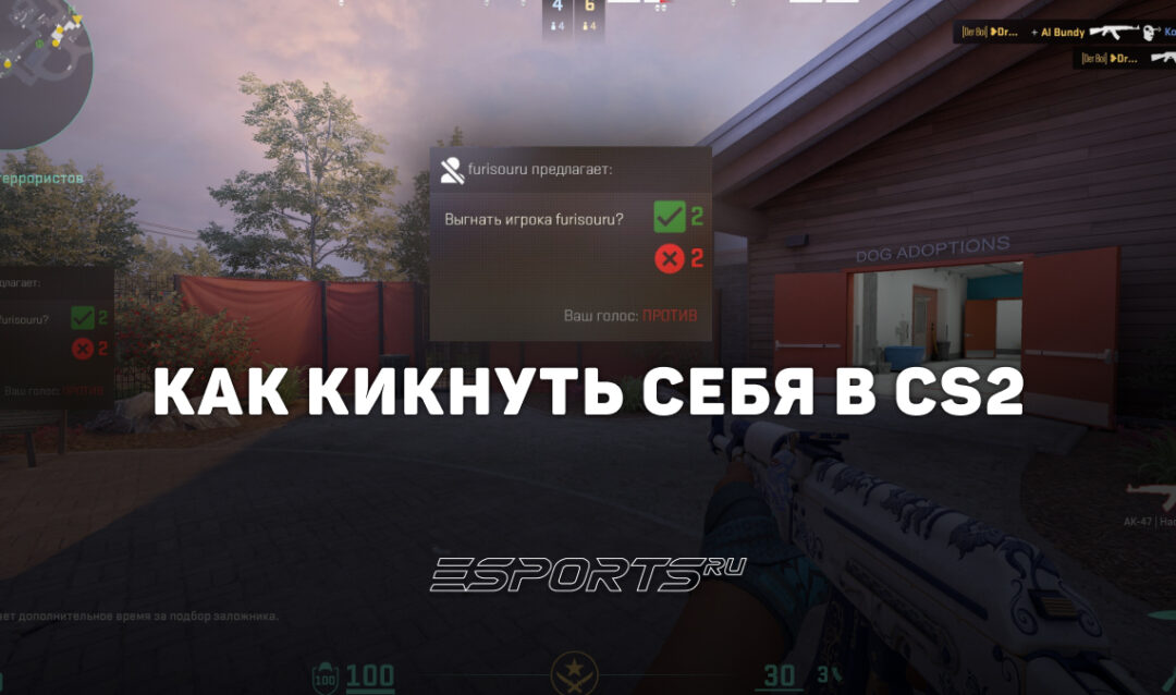 Как кикнуть себя в CS2