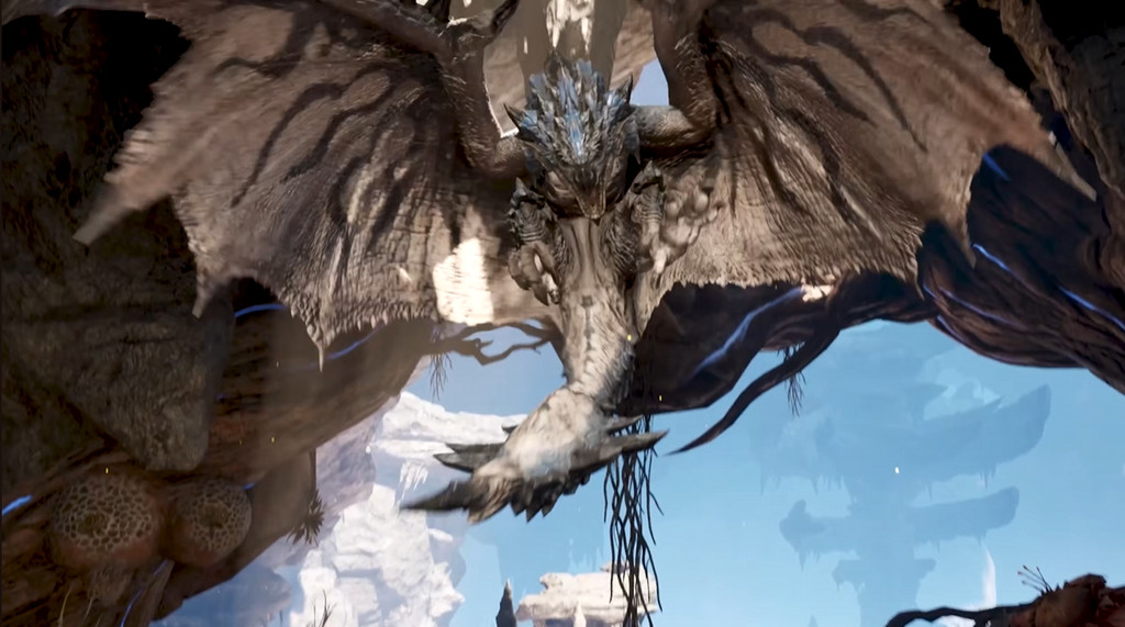 Monster Hunter Outlanders — летающее чудище