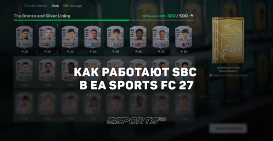 Как работают SBC в Ultimate Team FC 27