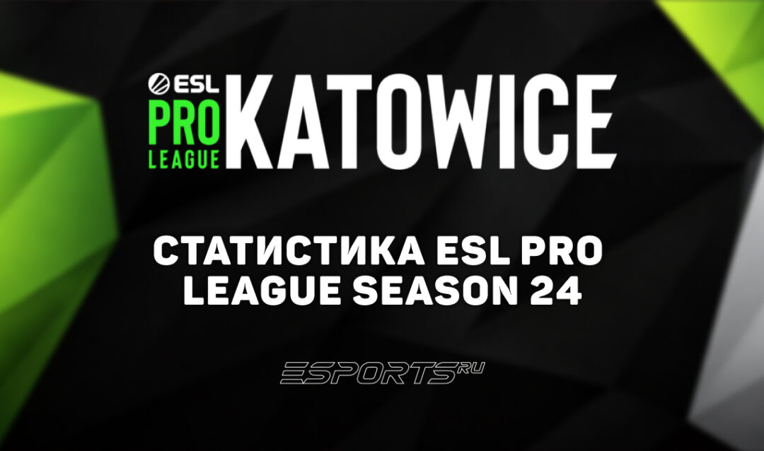 Статистика и итоги ESL Pro League Season 24 по CS2: игроки, карты и просмотры