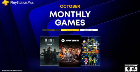 Sony раскрыли список бесплатных игр на октябрь 2026 года для подписчиков PS Plus