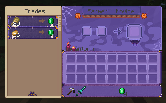 minecraft Halloween GUI