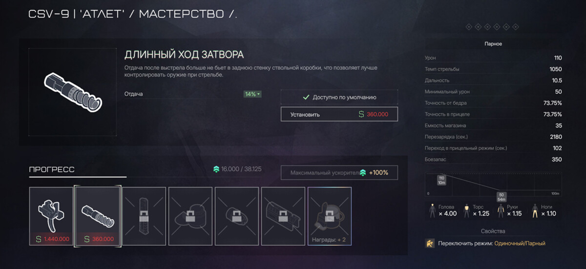 Новая система улучшений для оружия в Warface
