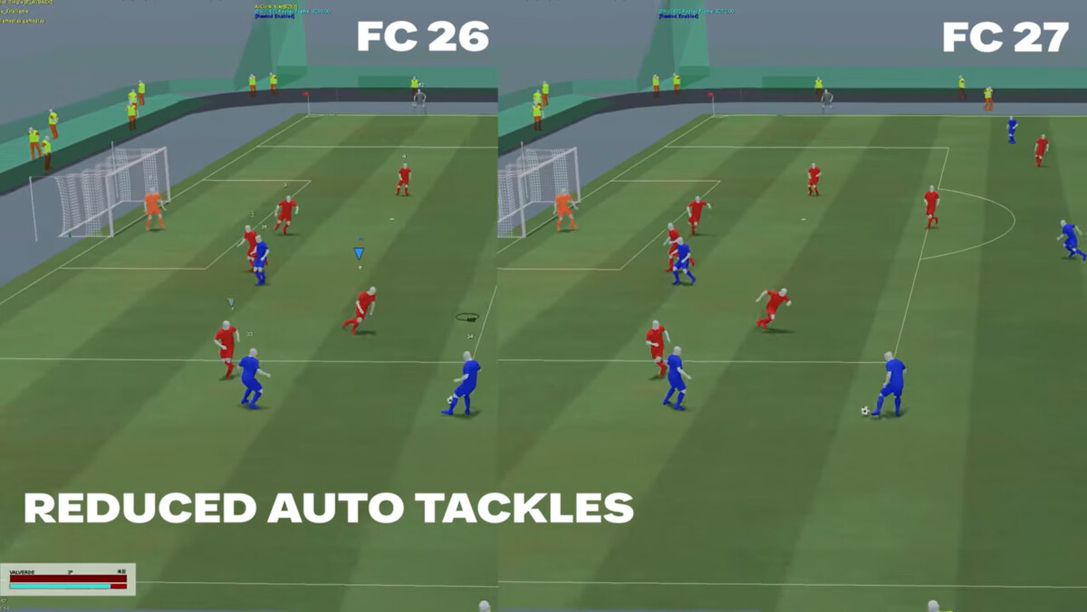 Защита в EA FC 27: сравнение автоотборов ИИ в FC 26 и FC 27