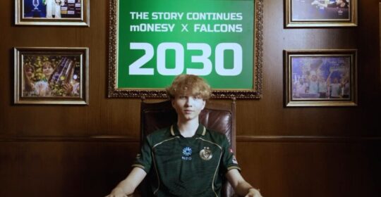 M0NESY останется в Team Falcons — официально