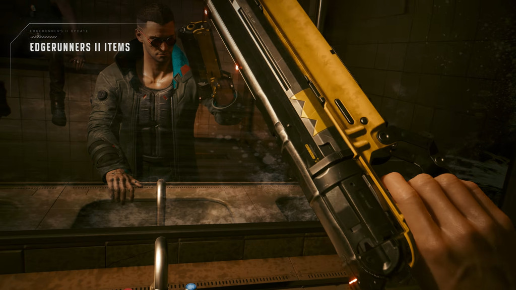 Cyberpunk 2077 — пистолет Кинга