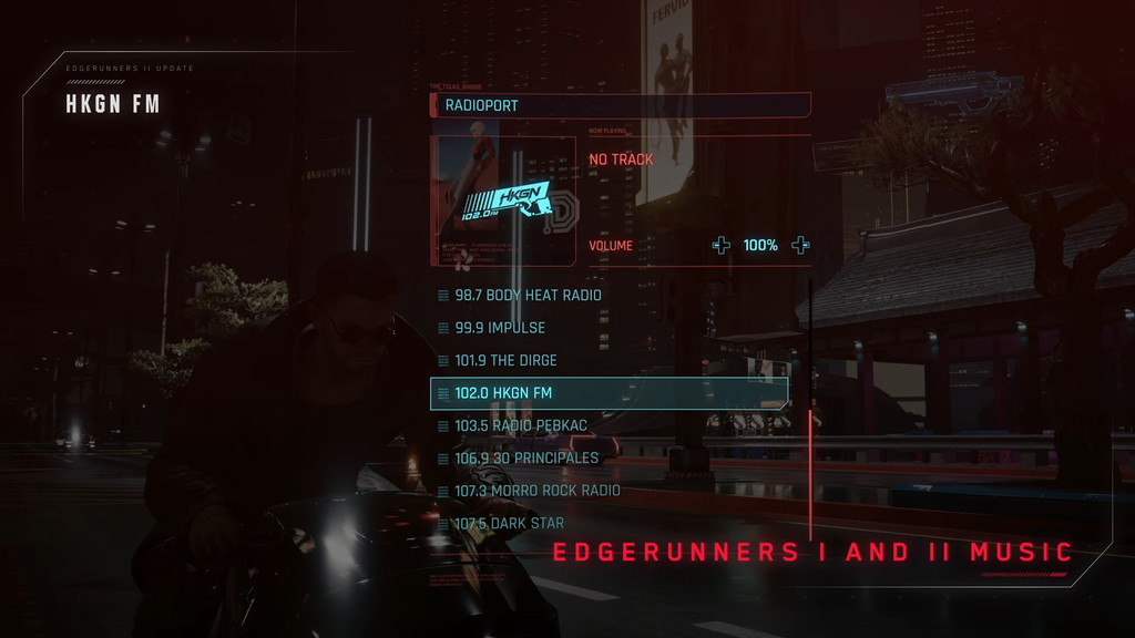 Cyberpunk 2077 — радио из "Бегущих по краю 2"