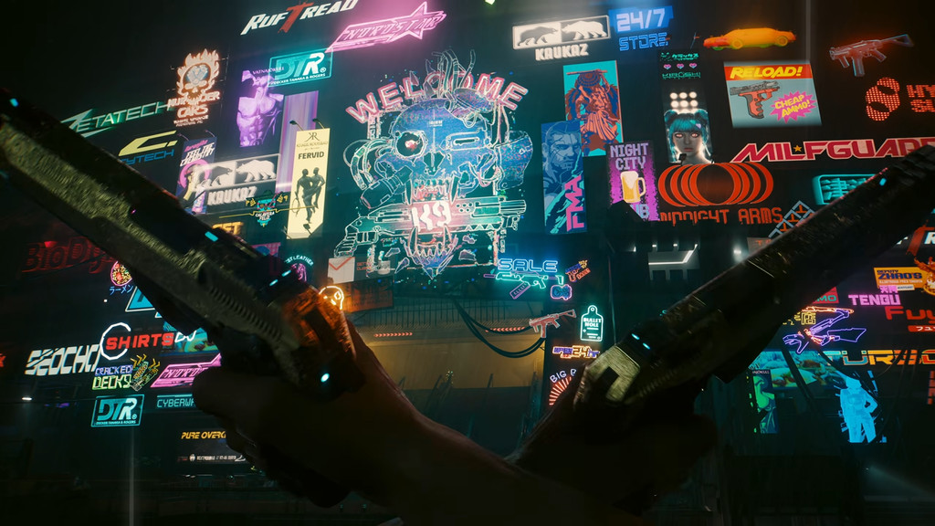 Cyberpunk 2077 — акимбо